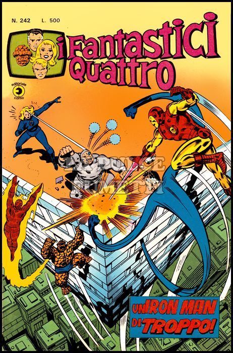 FANTASTICI QUATTRO #   242: UN IRON MAN DI TROPPO!